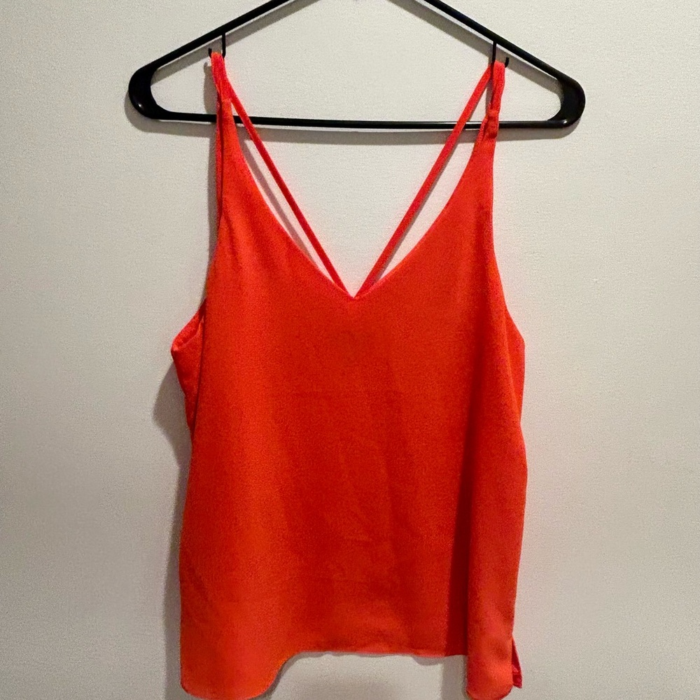 Topshop Red Women's Camisole Top
